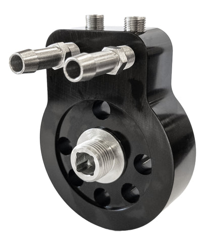 Jagg Oil Filter Adapter (for H-D M-8)