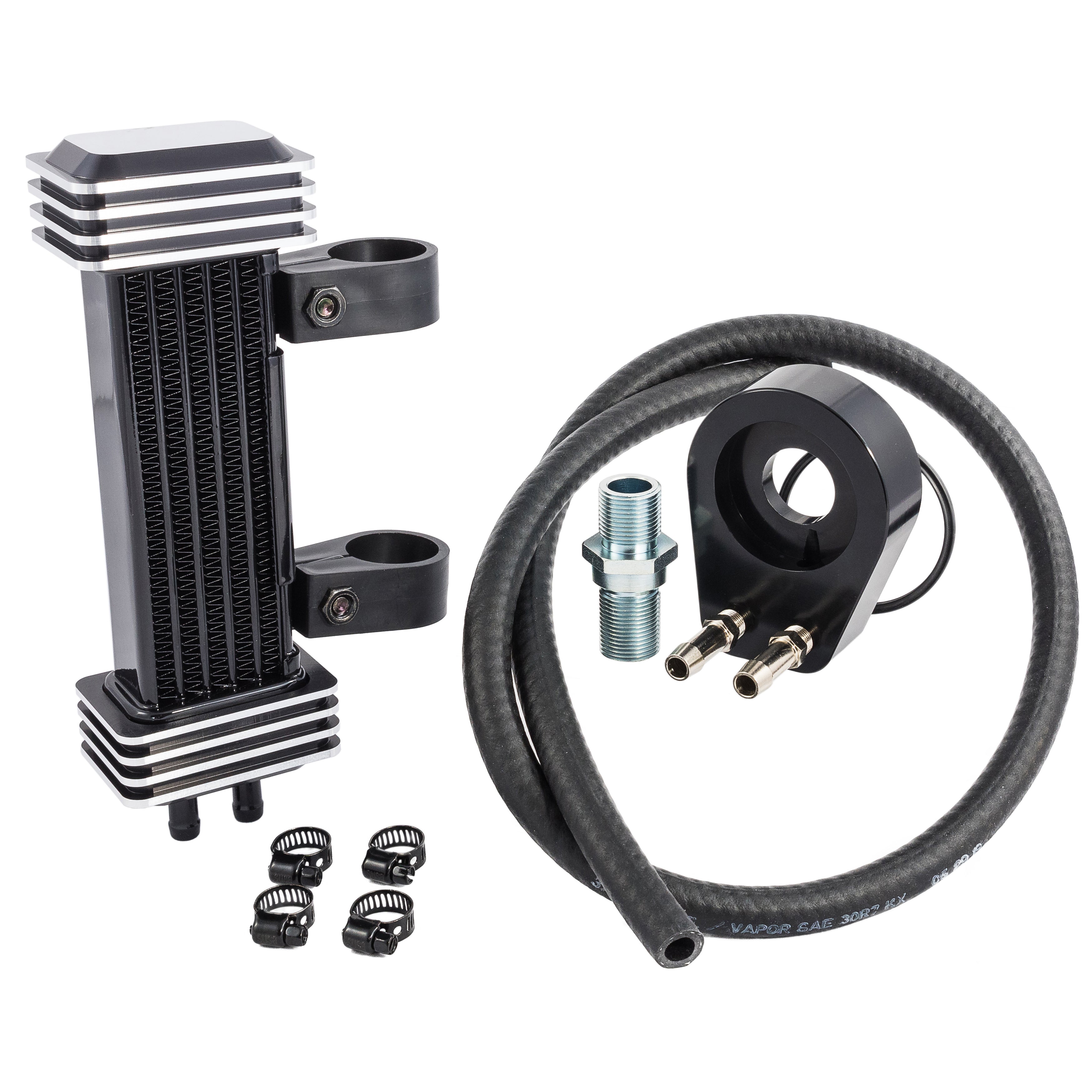 Deluxe Oil Cooler System (for Yamaha XV950 / Bolt) – Jagg Oil Coolers