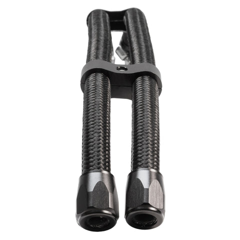 Hose Upgrade Kit - 3ft - Black Lightweight-Fiber Braided