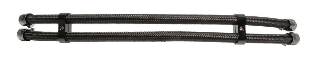 Hose Upgrade Kit - 3ft - Black Lightweight-Fiber Braided
