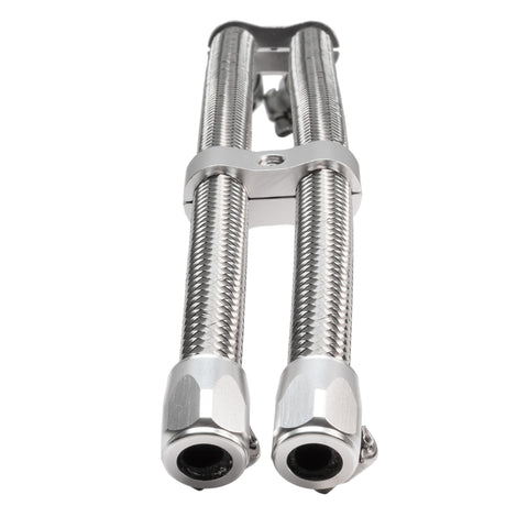 Hose Upgrade Kit - 3ft - Silver Stainless-Steel Braided