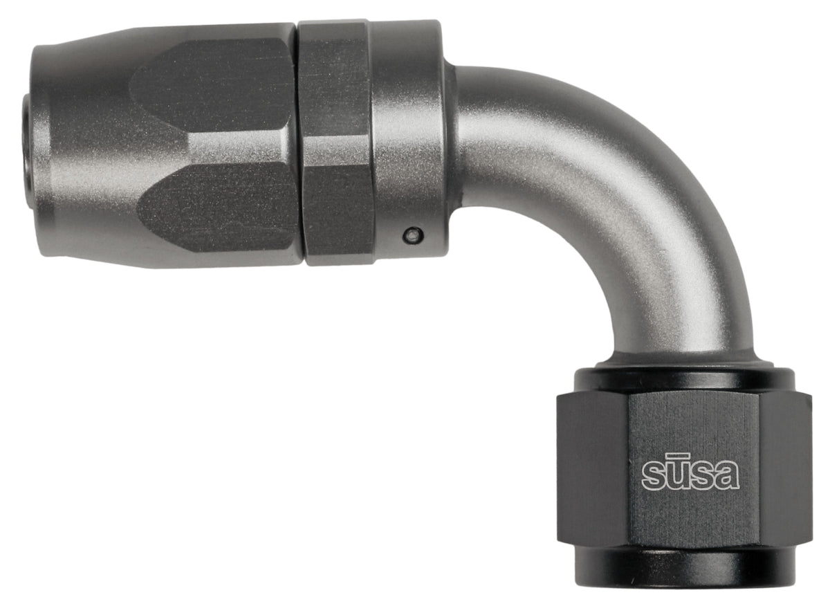 Hose End - AN-ReUsable - 90º Elbow