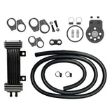 Deluxe DiamondCut Oil Cooler System for H-D M-8