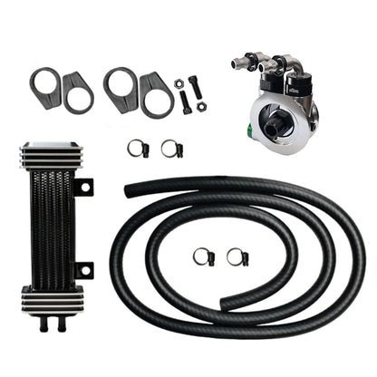 Deluxe DiamondCut Oil Cooler System (for H-D Sportster and EVO)