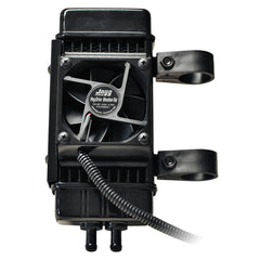 Fan-assisted Vertical 10-row Oil Cooler System for H-D M-8
