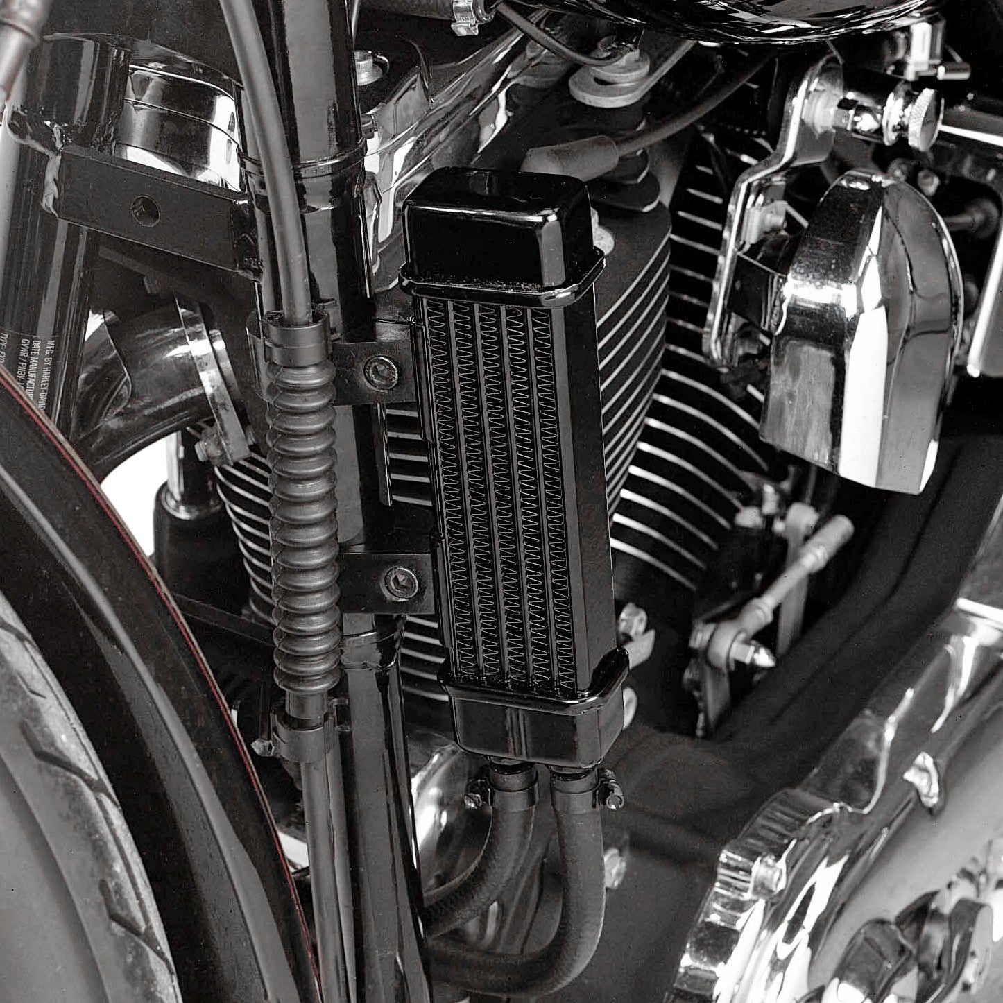 アールズ オイルクーラー ハーレーダビッドソンfxr fxs flh flst Harley-Davidson - FXR - 1982-1999 – Jagg Oil Coolers