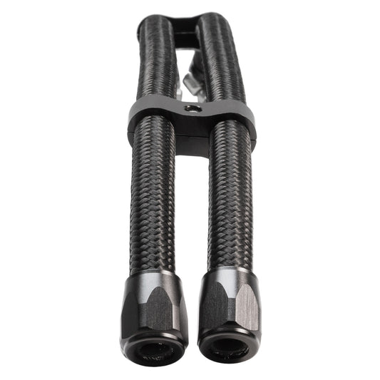 Hose Upgrade Kit - 3ft - Black Lightweight-Fiber Braided