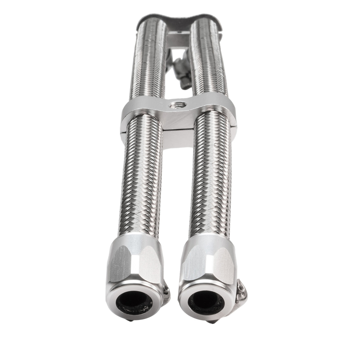 Hose Upgrade Kit - 3ft - Silver Stainless-Steel Braided