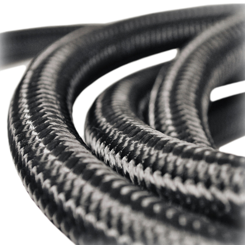 Hose - 3/8 Black Lightweight-fiber Braided – Jagg Oil Coolers