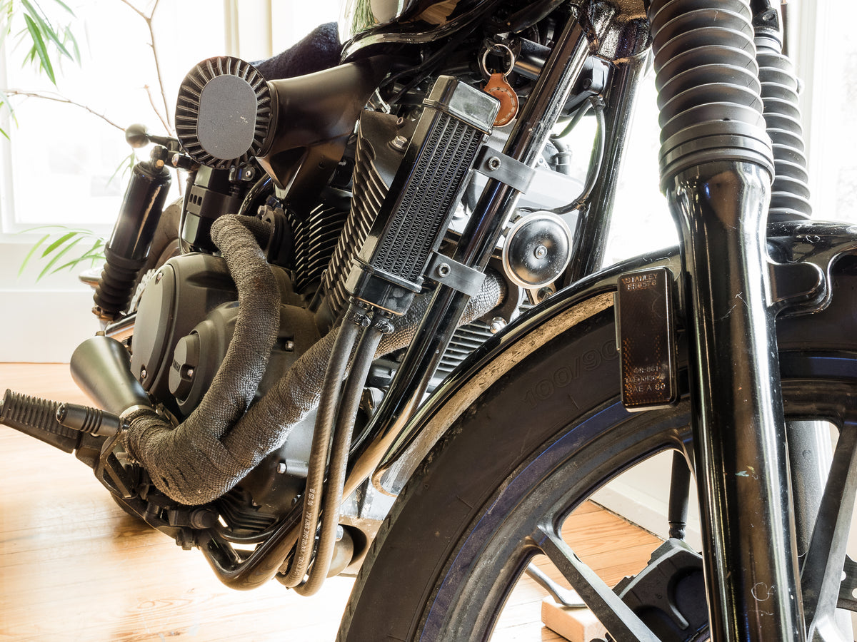 SlimLine Oil Cooler System for Yamaha Bolt