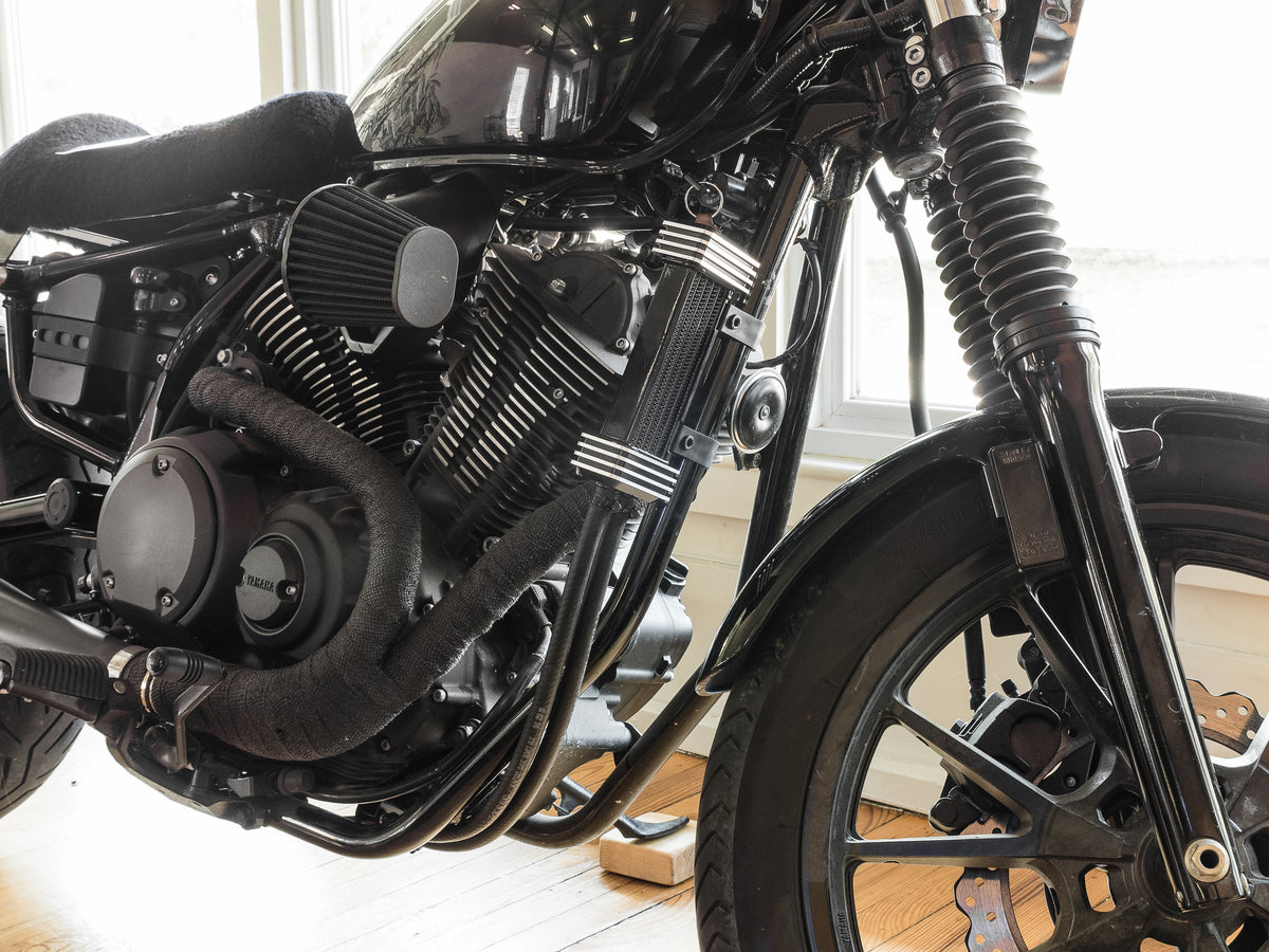 Deluxe Oil Cooler System (for Yamaha XV950 / Bolt)